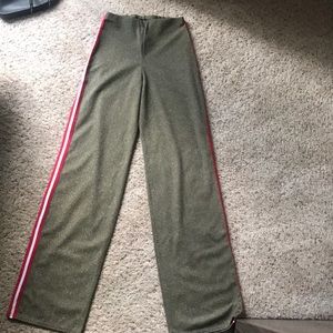 High waisted flare pants